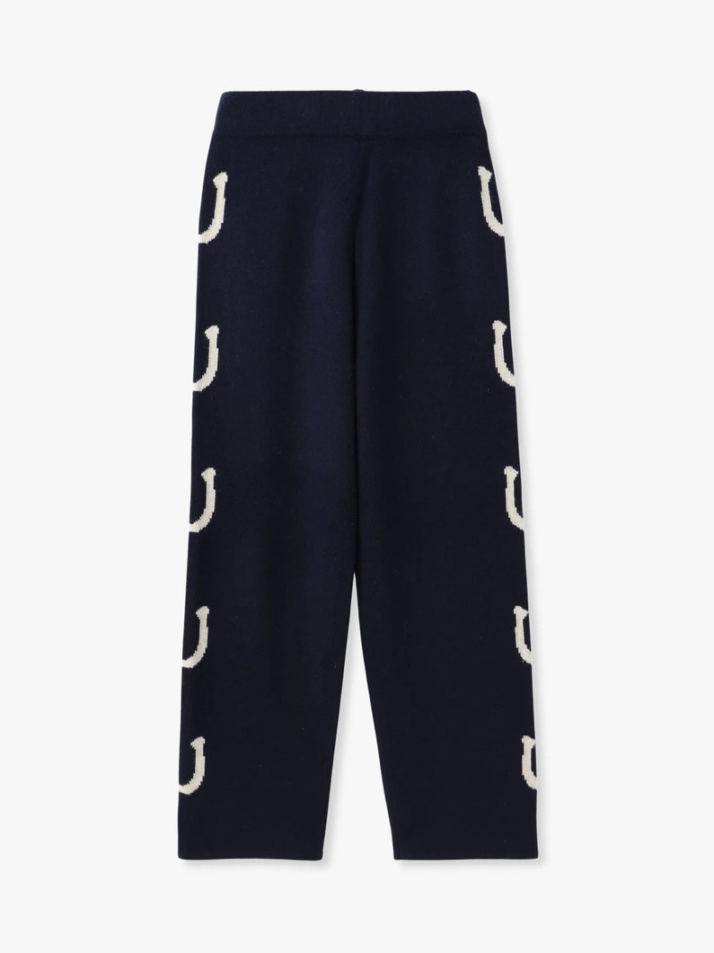 ホースシュー ニットパンツ 詳細画像 navy 5
