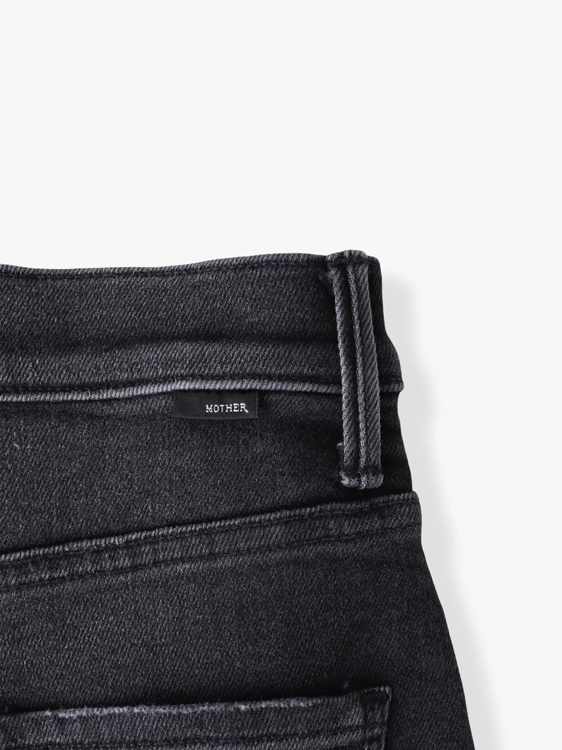 ハーフパイプ アンクルデニムパンツ（ブラック） 詳細画像 black 4