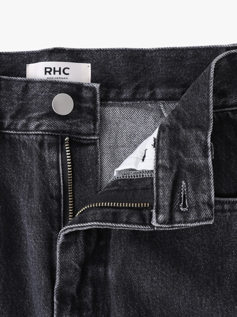 カーヴィー デニムパンツ（ブラック/インディゴ） 詳細画像 indigo 2