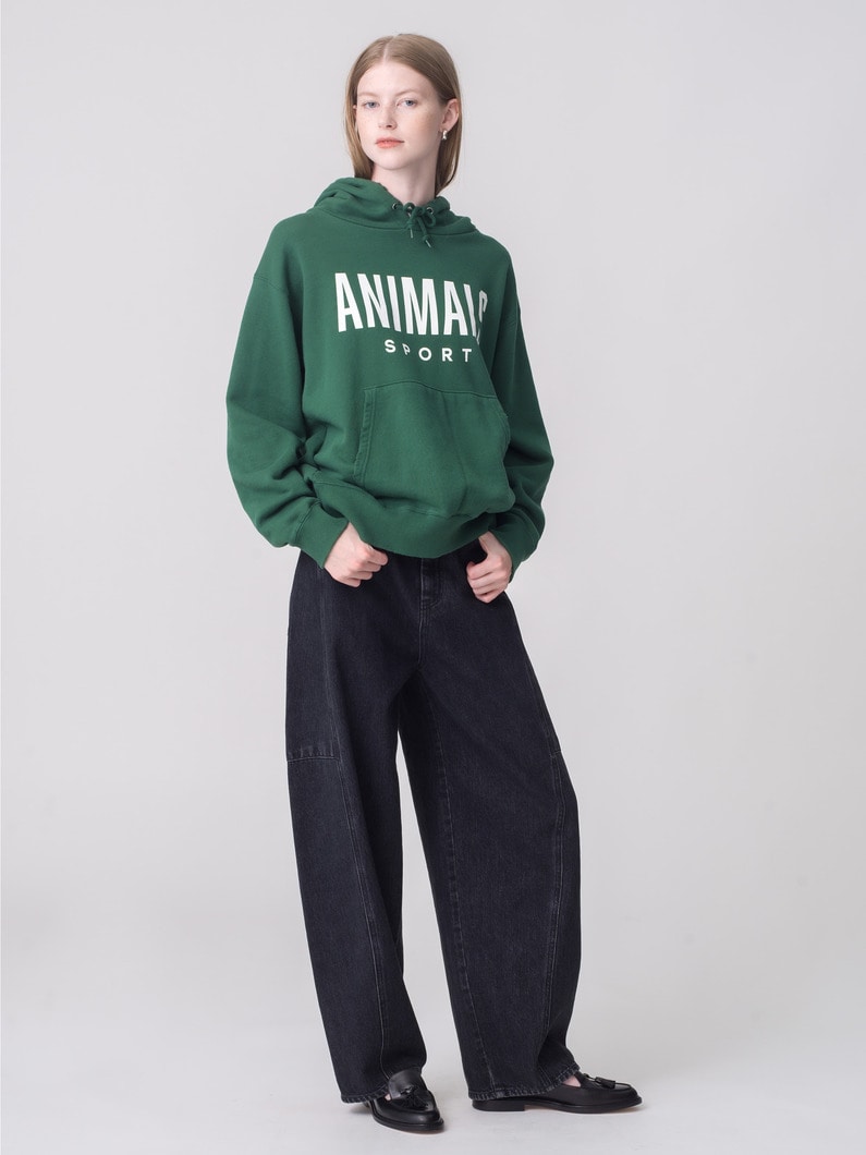 カーヴィー デニムパンツ（ブラック/インディゴ） 詳細画像 black 6