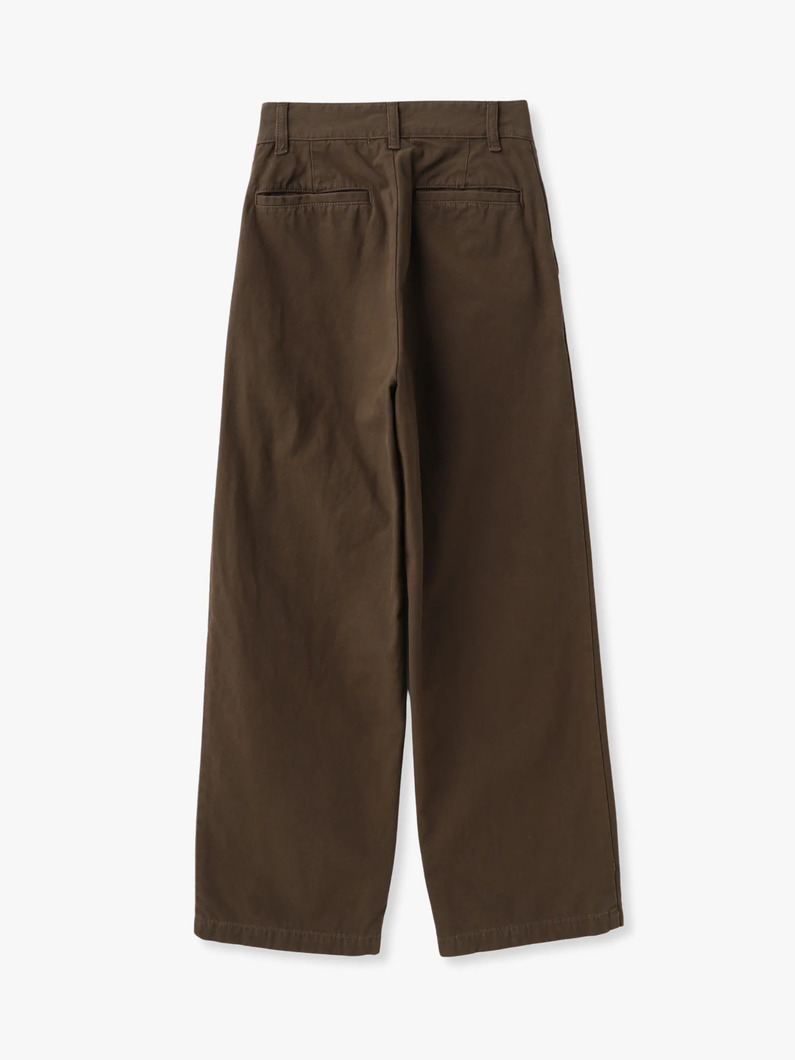 ダック チノパンツ（ベージュ/ブラウン） 詳細画像 brown 1