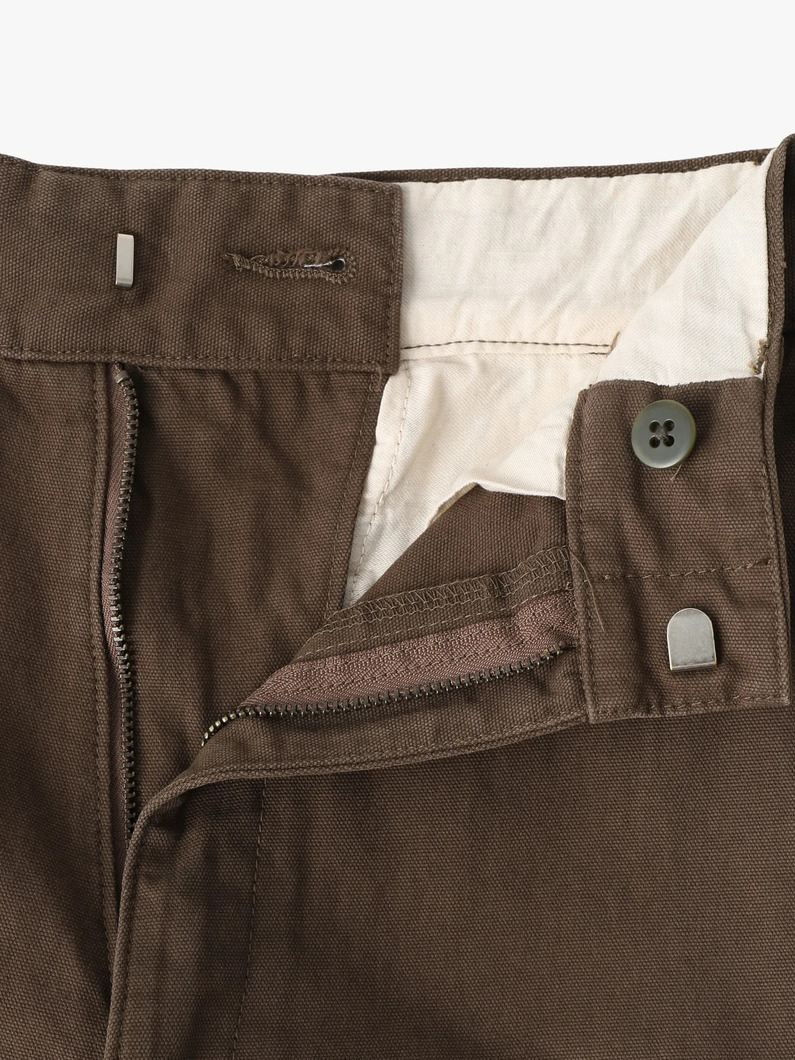 ダック チノパンツ（ベージュ/ブラウン） 詳細画像 brown 2