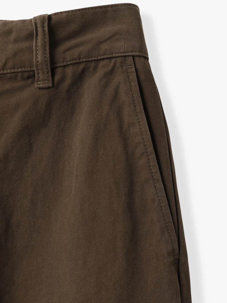ダック チノパンツ（ベージュ/ブラウン） 詳細画像 brown 3
