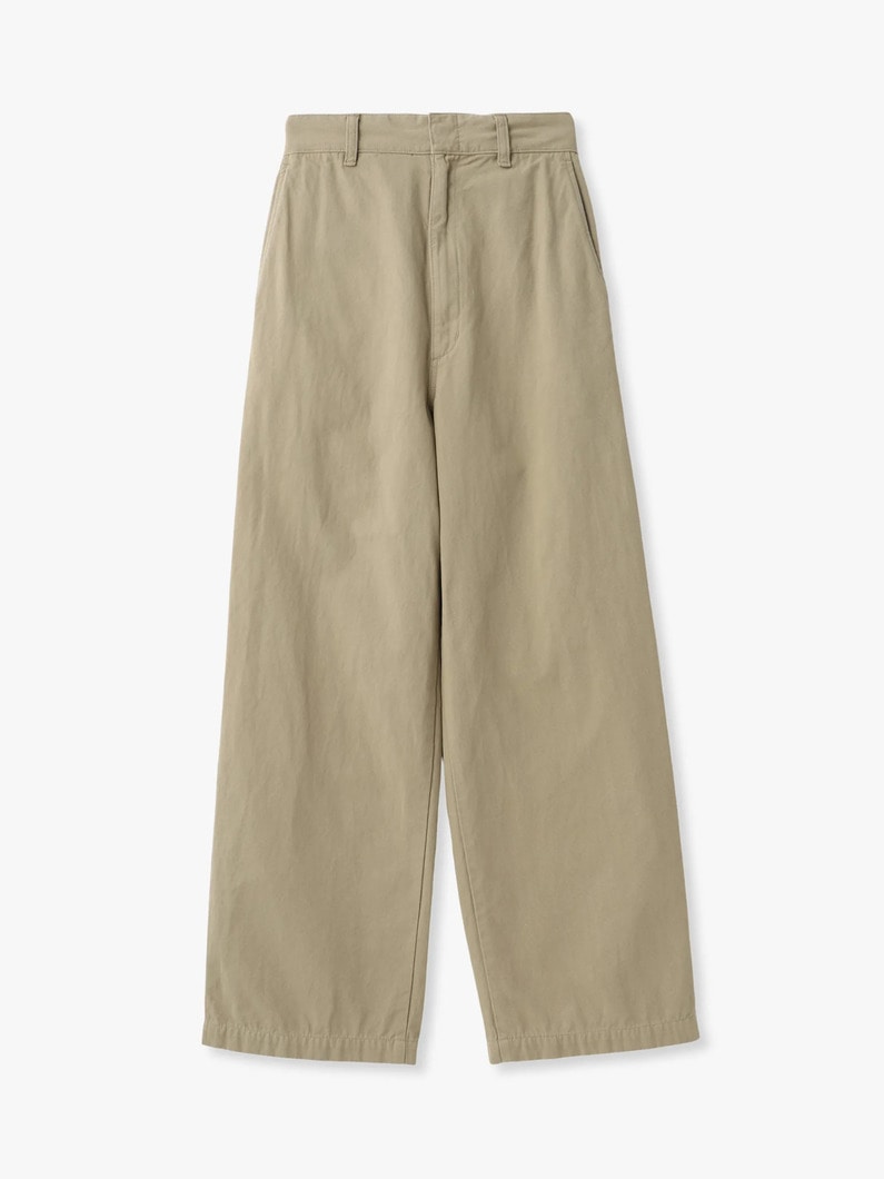 ダック チノパンツ（ベージュ/ブラウン） 詳細画像 beige 3