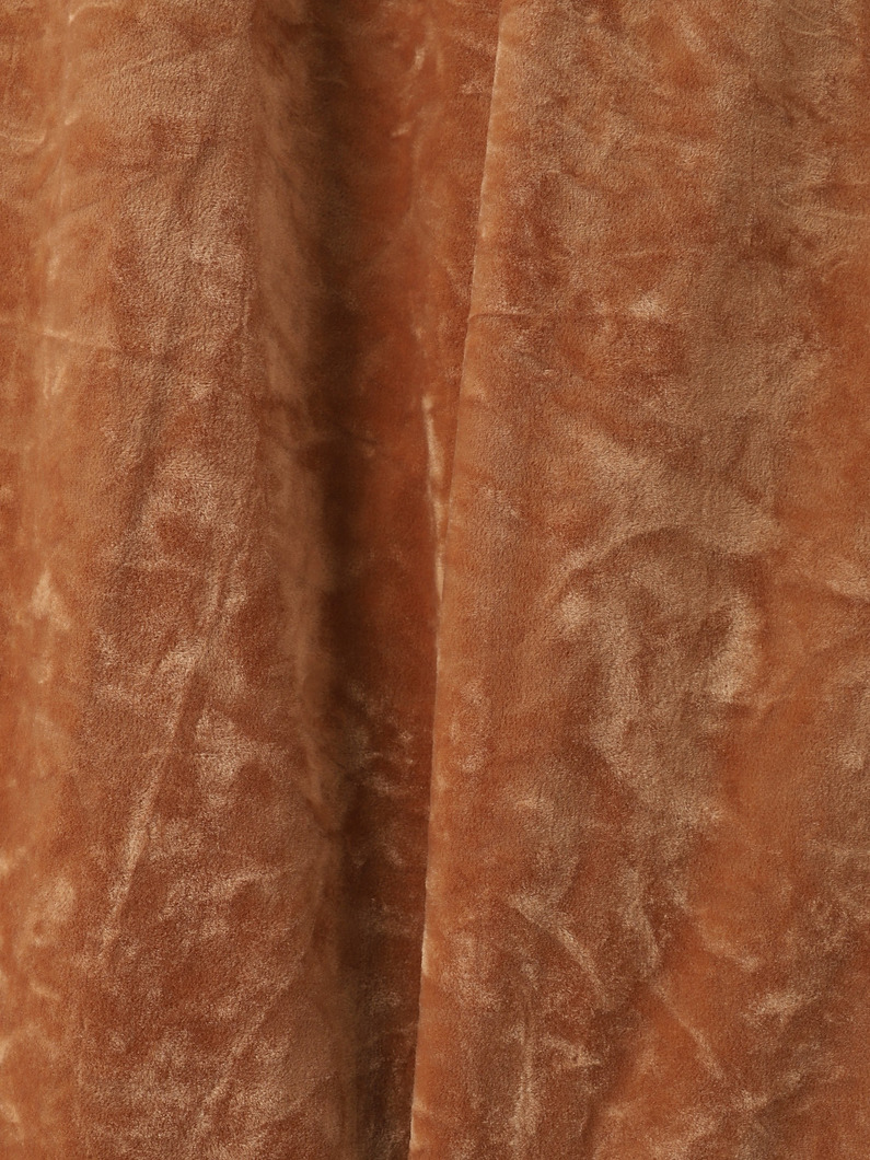 ベロア イージーパンツ（ブラウン/ライトグリーン） 詳細画像 brown 4