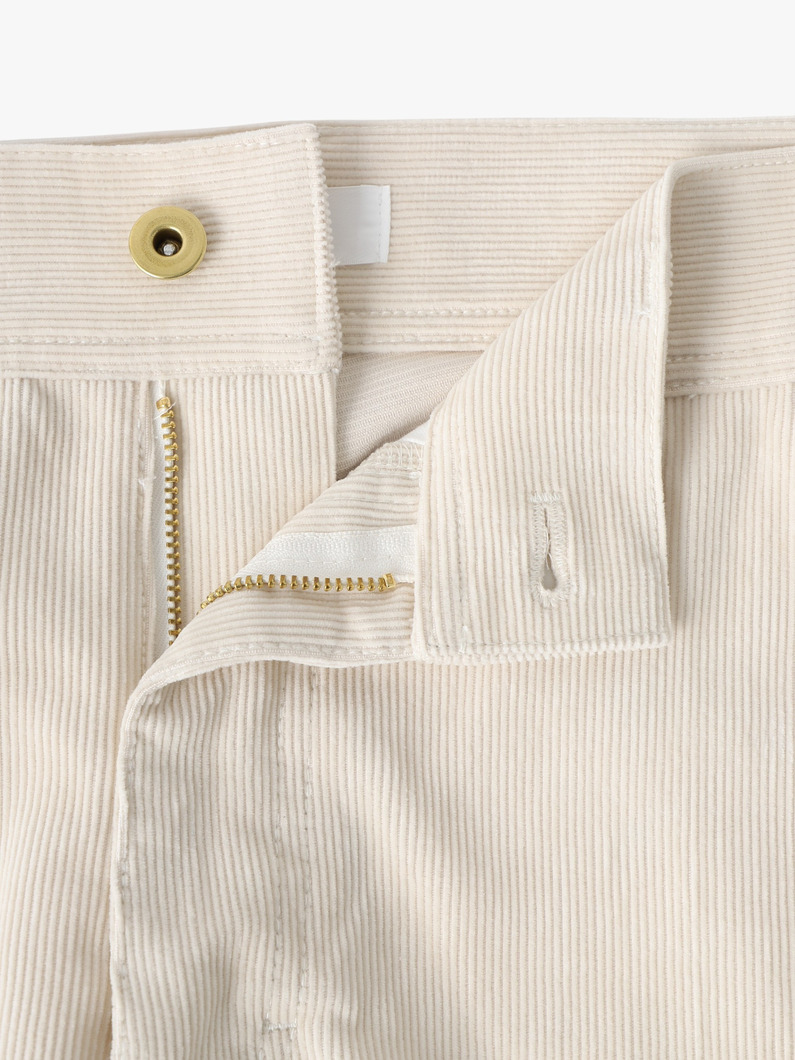 コーデュロイ ワーク パンツ（アイボリー/ピンク） 詳細画像 pink 2