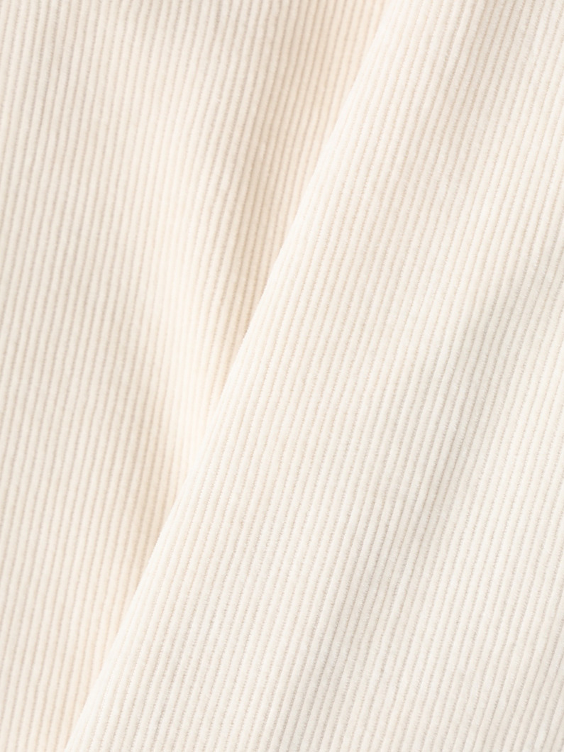 コーデュロイ ワーク パンツ（アイボリー/ピンク） 詳細画像 pink 4