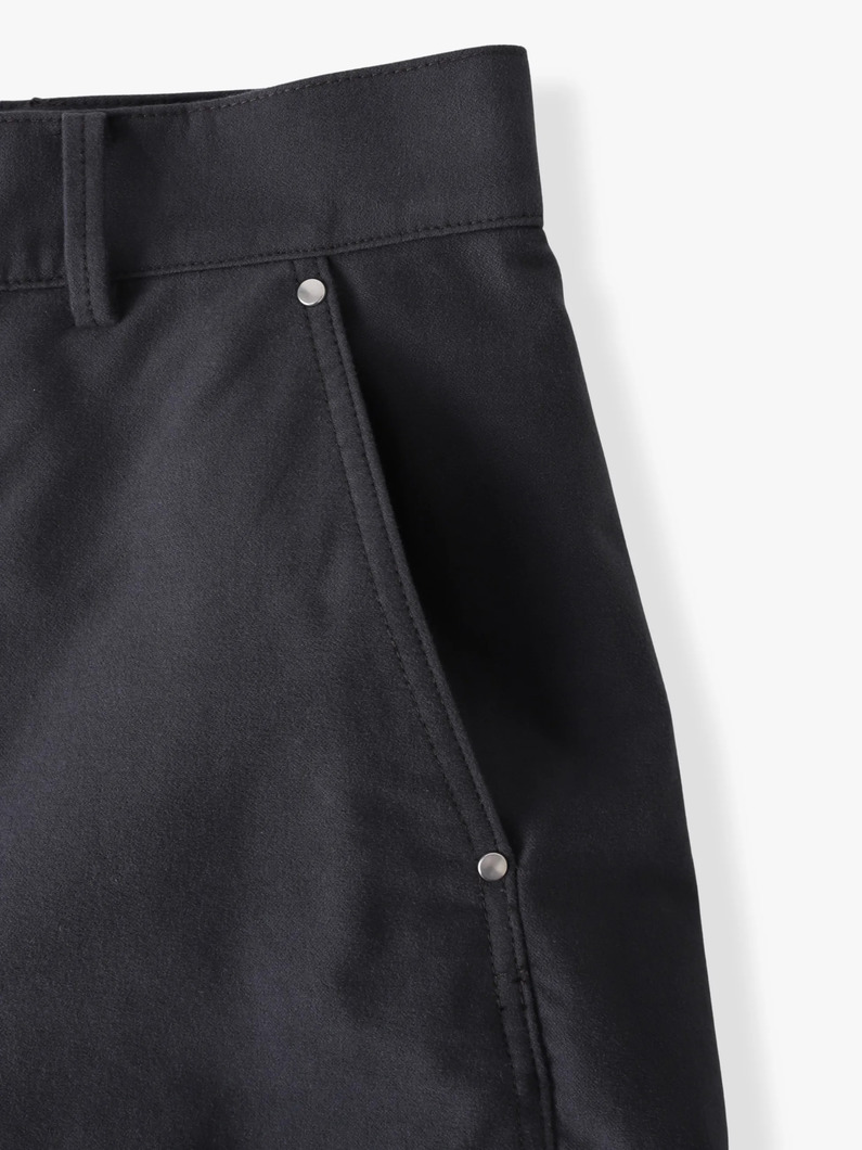 オーガニックコットン スウェードライク テーパードパンツ 詳細画像 beige 3