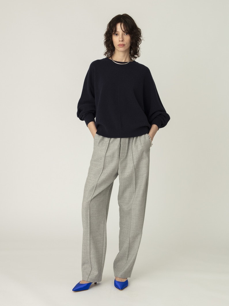 ウールフラノ イージーパンツ 詳細画像 gray 1