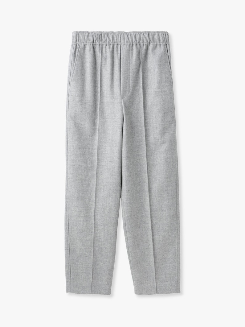 ウールフラノ イージーパンツ 詳細画像 gray 3