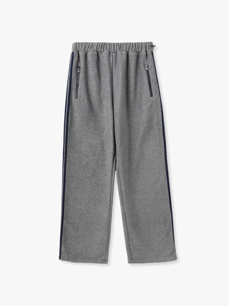 フリース ルーズフィット トラックパンツ（グレー） 詳細画像 gray 3