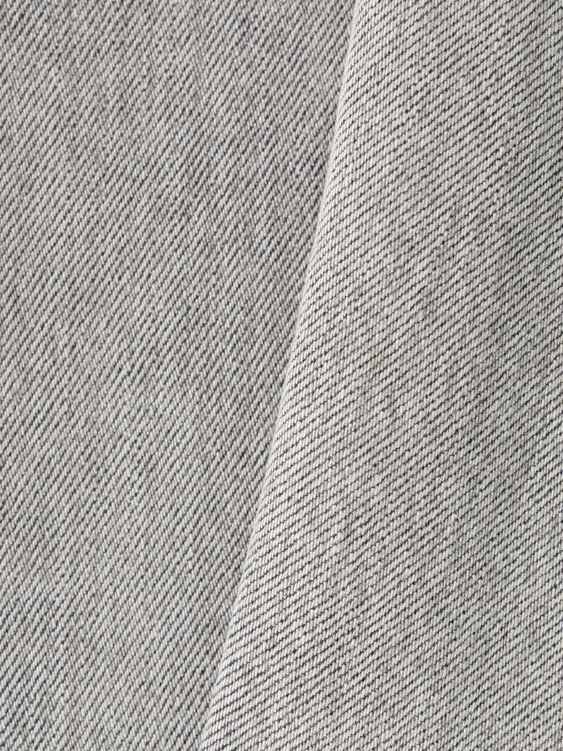 ストレートジーン クラッシュデニムパンツ（グレー） 詳細画像 gray 4