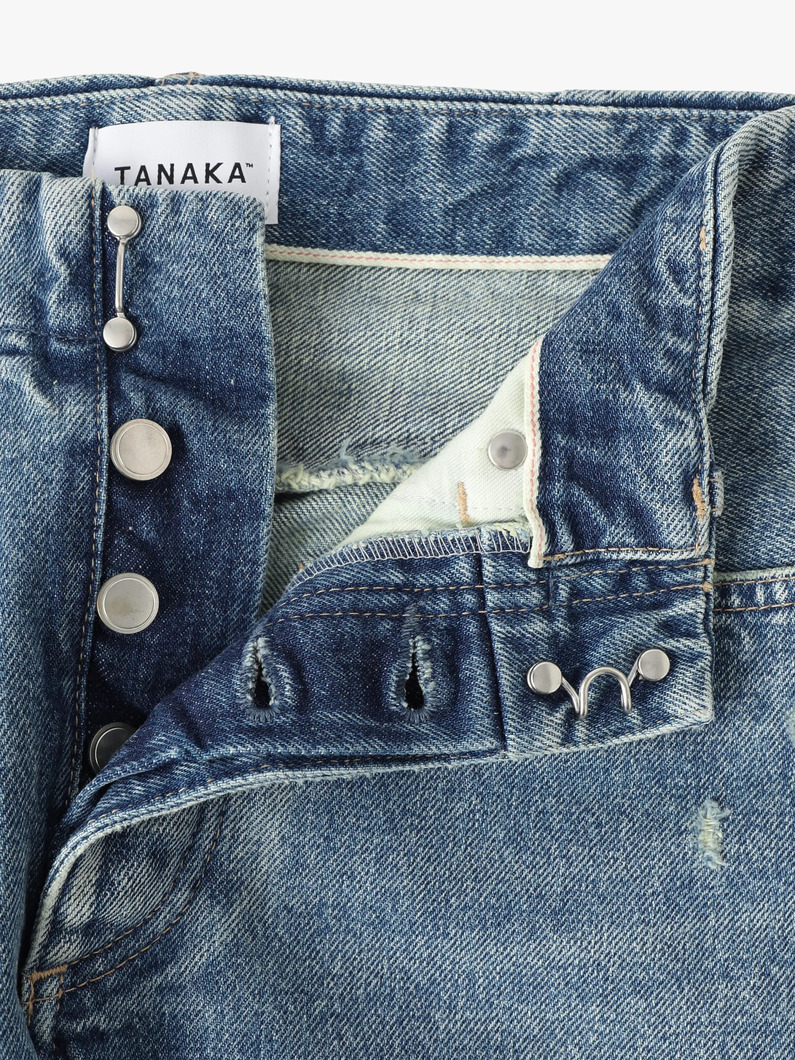 ストレートジーン デニムパンツ（ブルー） 詳細画像 blue 2