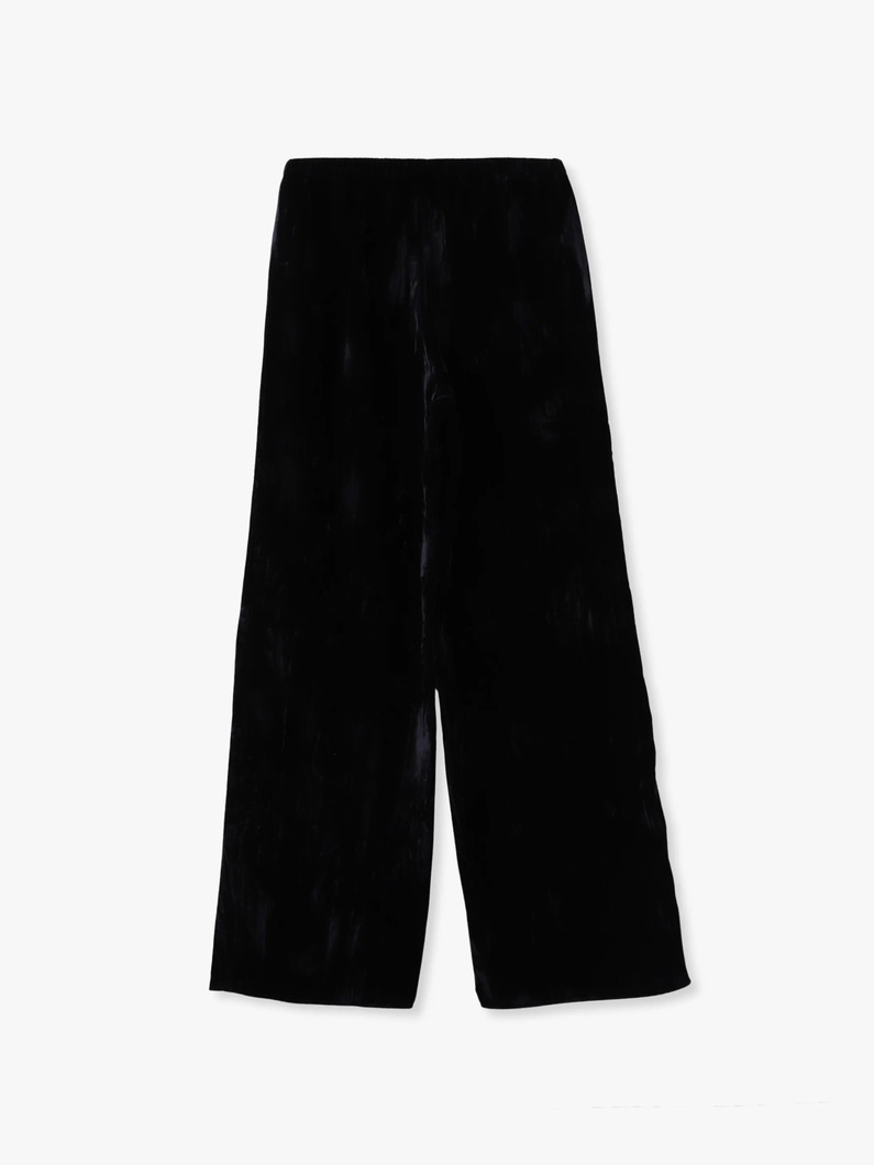 エリン ベルベット イージーパンツ 詳細画像 black 1