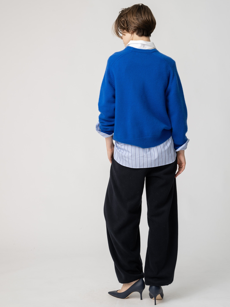 フリース パンツ（グレー/ネイビー） 詳細画像 navy 2