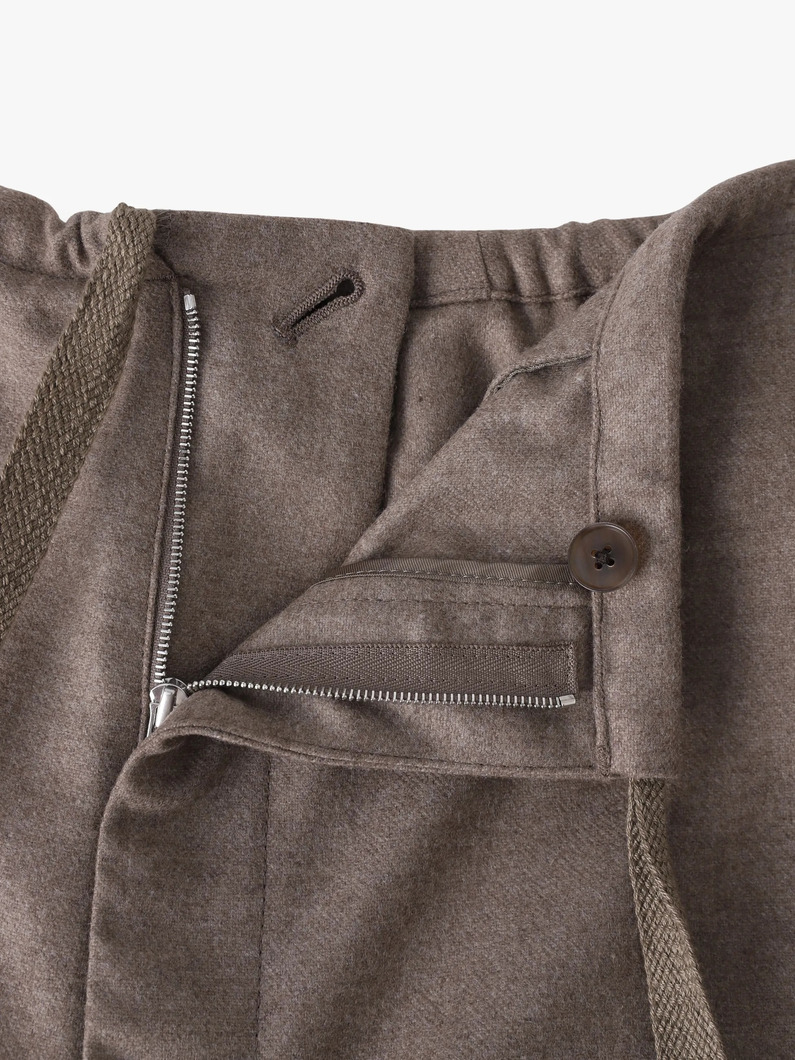 ウール フィリング フランネル パンツ 詳細画像 light brown 2