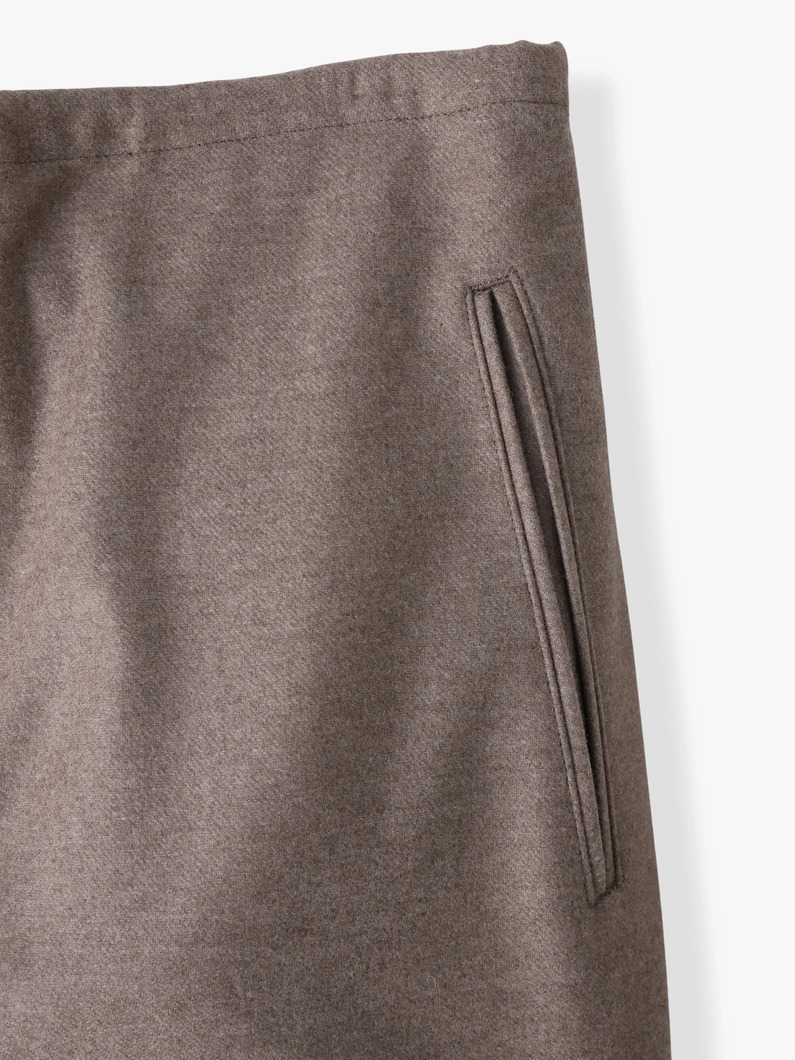 ウール フィリング フランネル パンツ 詳細画像 light brown 3