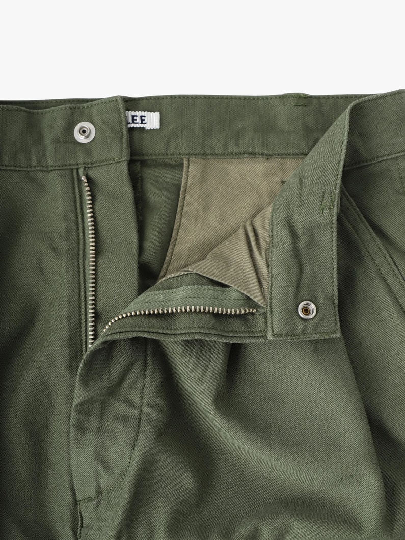 バギーサテン カーゴパンツ 詳細画像 olive 2