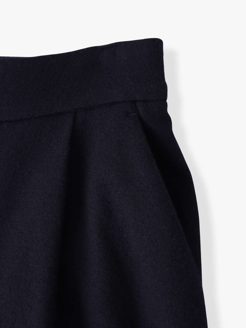 ウール タックパンツ（レッド/ネイビー) 詳細画像 navy 3