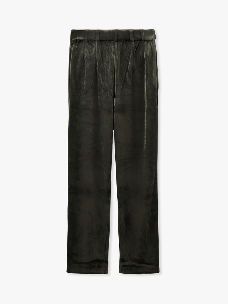 ベロア スリム イージーパンツ 詳細画像 khaki 6