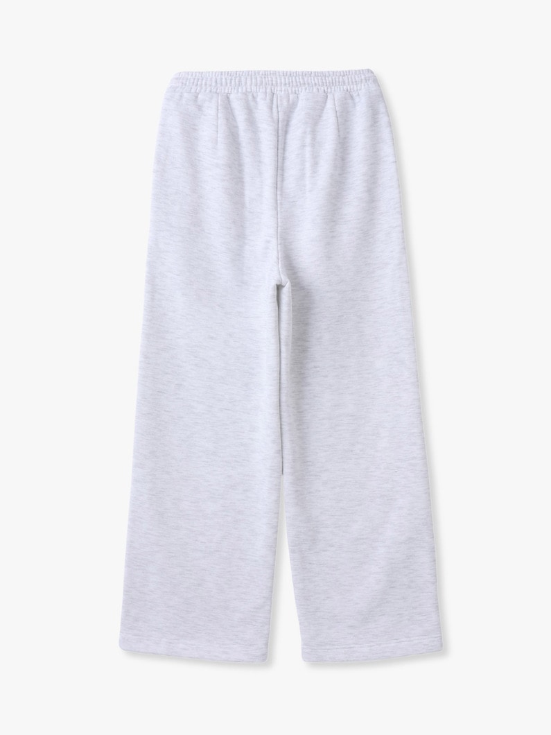 スウェット イージーパンツ（ホワイト/ブラック） 詳細画像 white 1