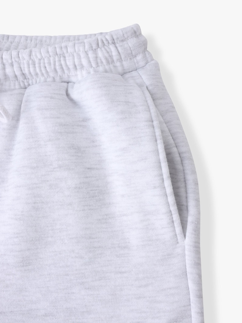 スウェット イージーパンツ（ホワイト/ブラック） 詳細画像 white 2