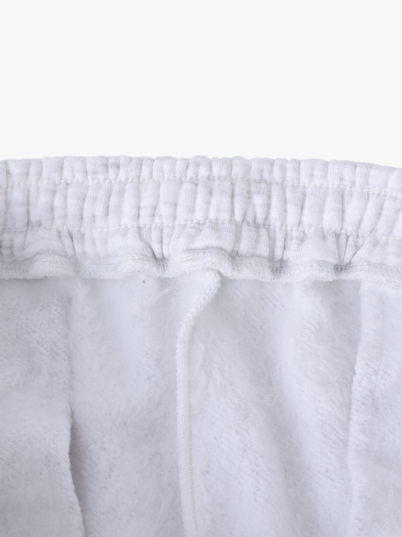 スウェット イージーパンツ（ホワイト/ブラック） 詳細画像 white 3