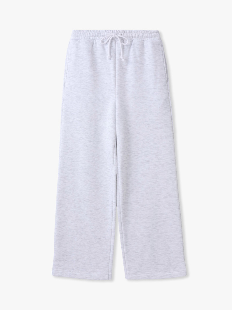 スウェット イージーパンツ（ホワイト/ブラック） 詳細画像 white 5