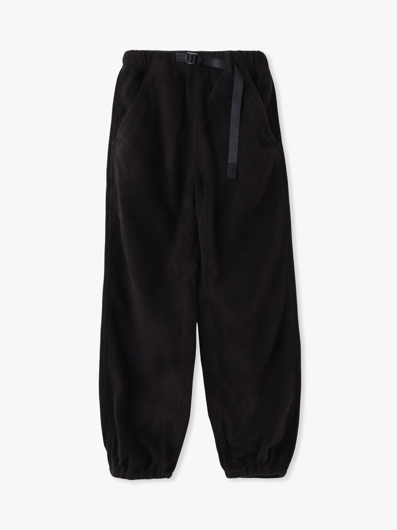 フリースパンツ（ブラック/チャコールグレー/ライトグレー） 詳細画像 black 5