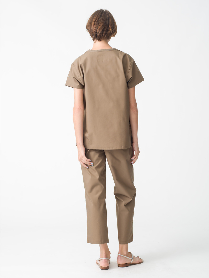 スクラブ パンツ（women） 詳細画像 brown 2