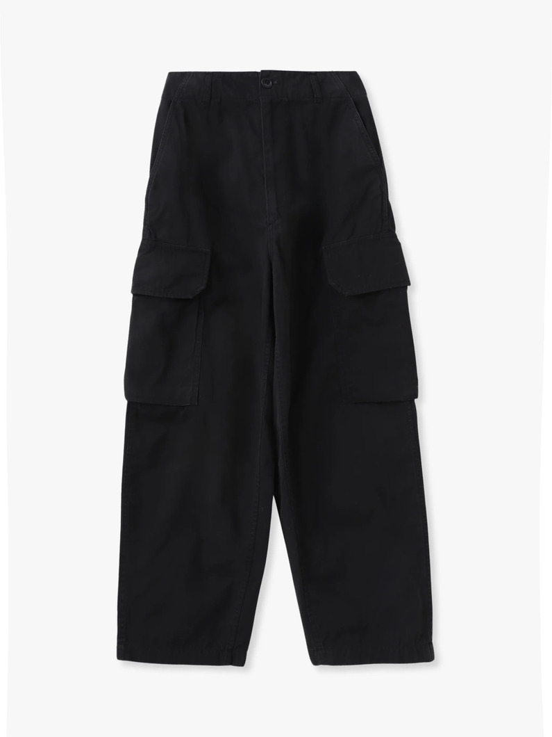 ワイド カーゴパンツ（ブラック/カーキ） 詳細画像 black 4