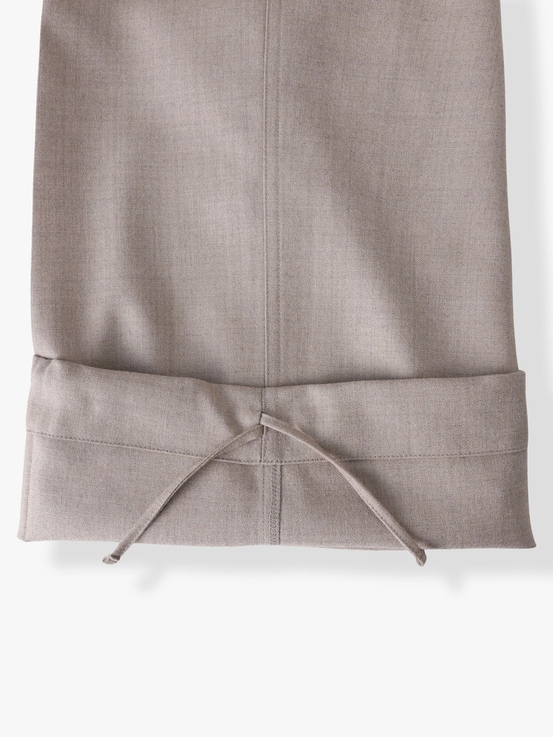 ウールフラノ パンツ 詳細画像 navy 4