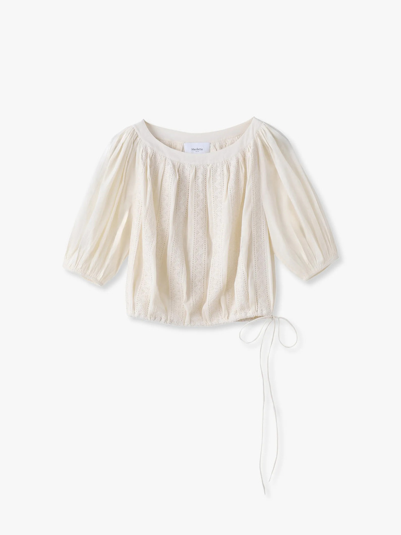 カイルア ブラウス 詳細画像 ivory 4