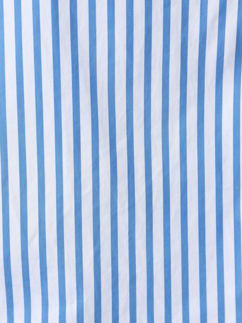 シルビオ ストライプコットン シャツ（ブルー） 詳細画像 blue 4