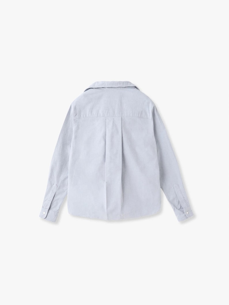 シルビオ コットンシャツ（ブルー） 詳細画像 blue 1