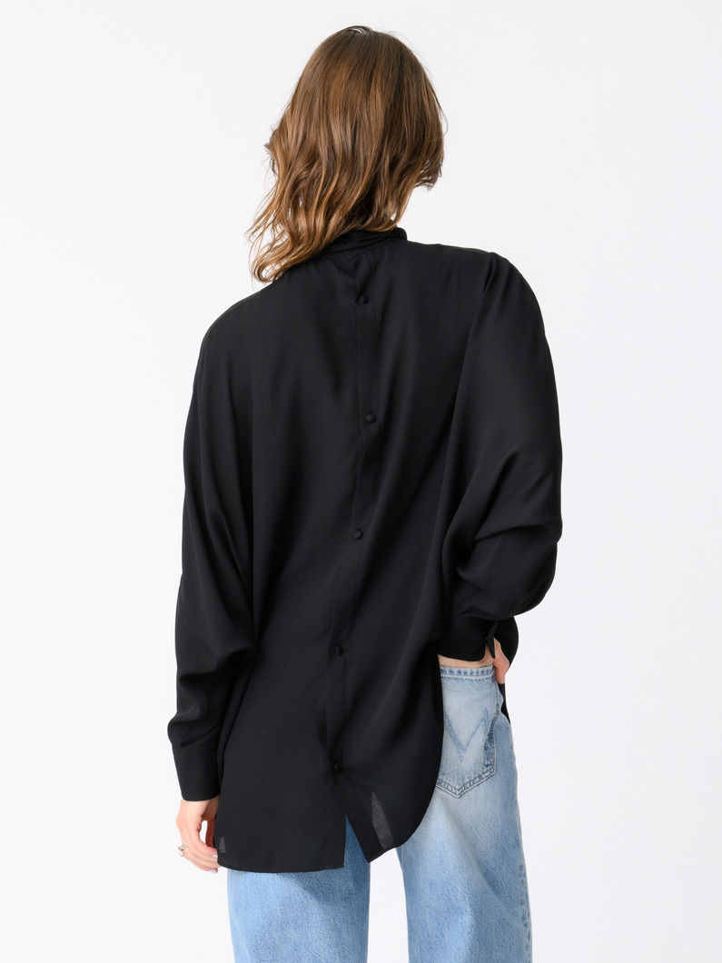 2WAY ボウタイシャツ（ブラック） 詳細画像 black 2