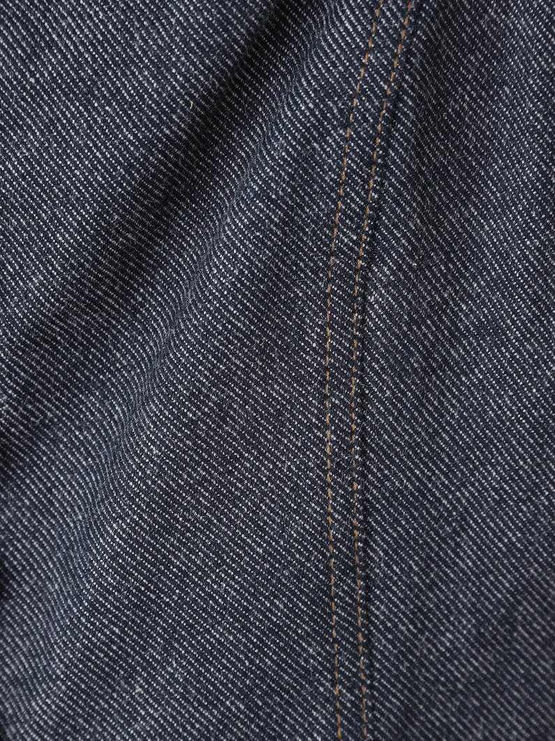 シルクデニム ビスチェ 詳細画像 indigo 3