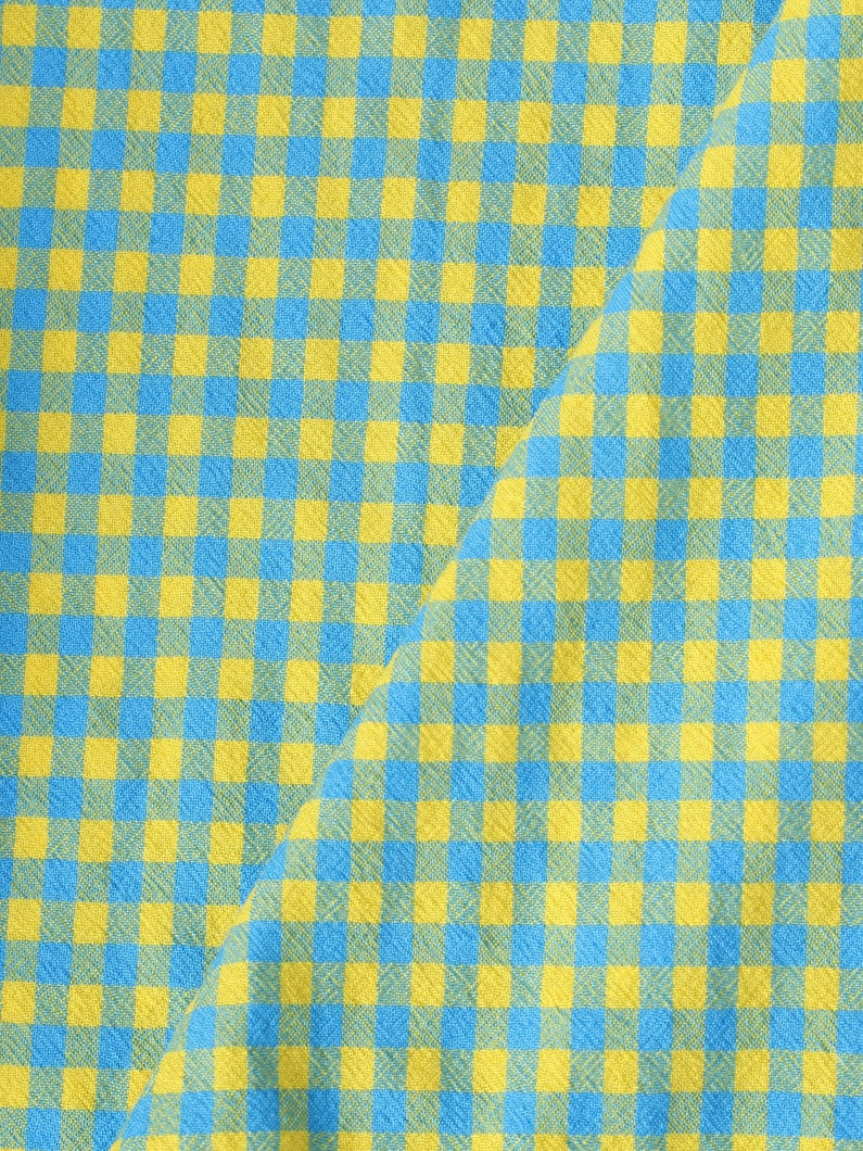 ギンガムチェック シャツ 詳細画像 yellow 3