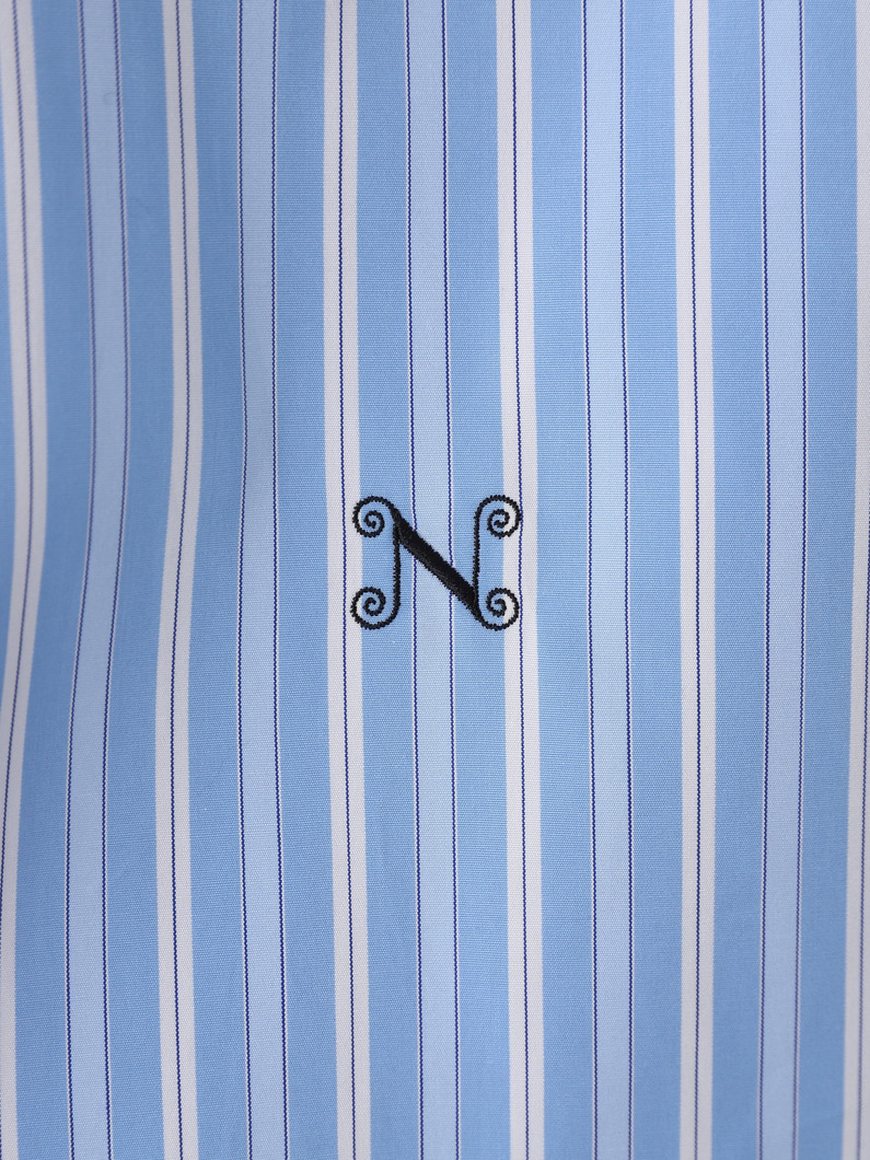 マストハブ ストライプ シャツ 詳細画像 blue 3