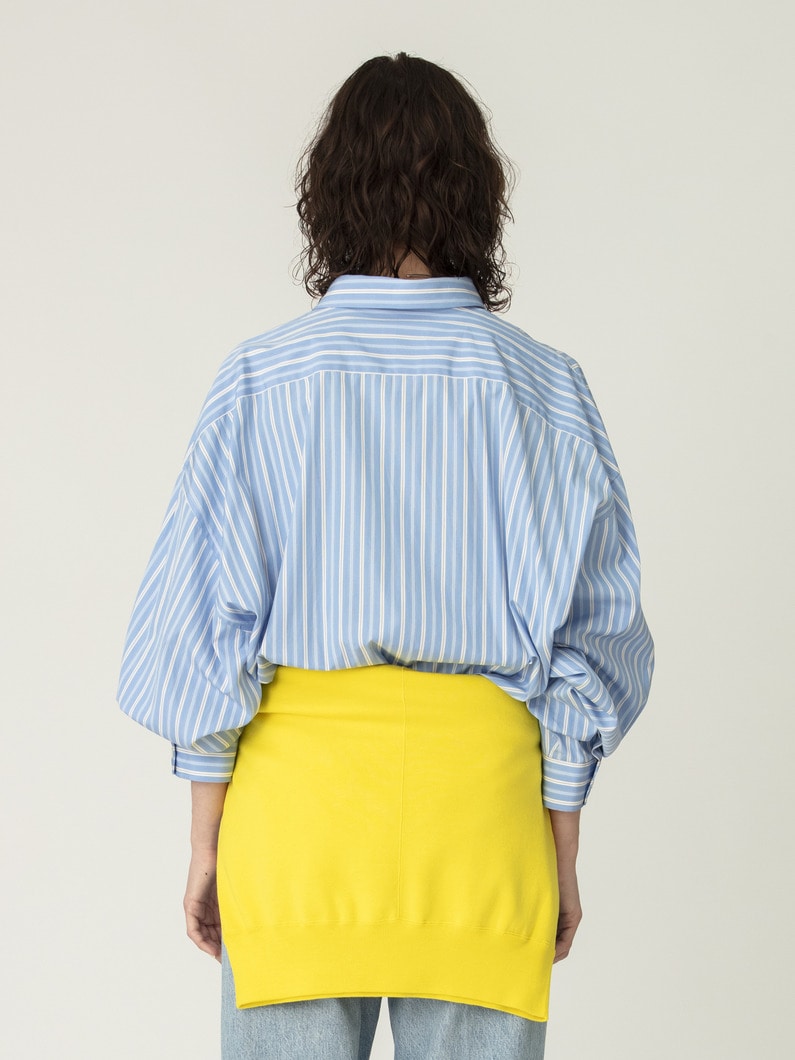 マストハブ ストライプ シャツ 詳細画像 blue 2