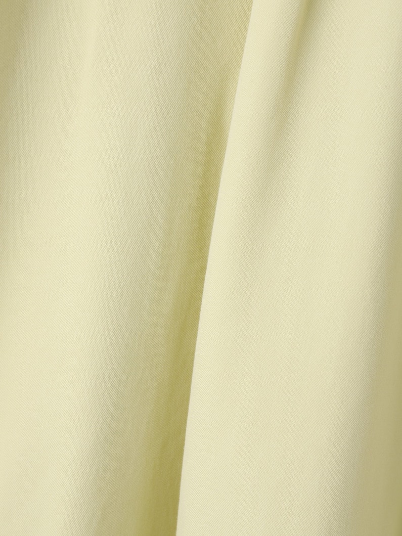 ファイン カウント コットン ピース ダイ ボウタイ シャツ 詳細画像 yellow 4