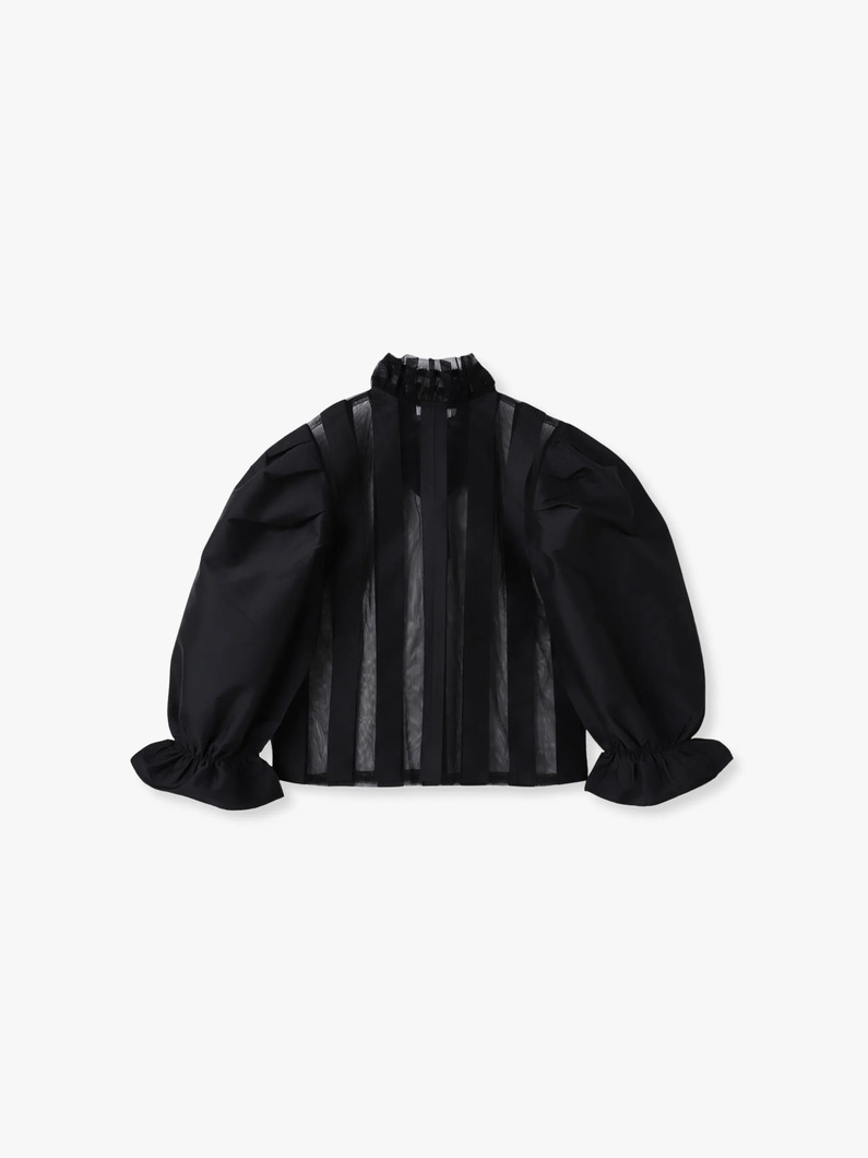 キール タフタブラウス 詳細画像 black 1