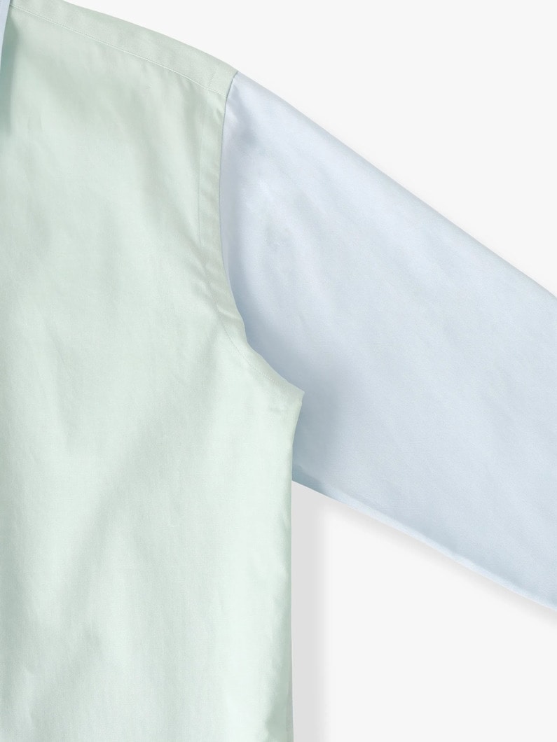 フィンクスコットン シャンブレーシャツ 詳細画像 light green 2