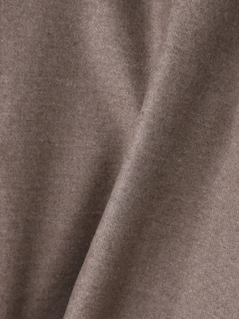 ウール フランネルシャツ（ライトブラウン） 詳細画像 light brown 3