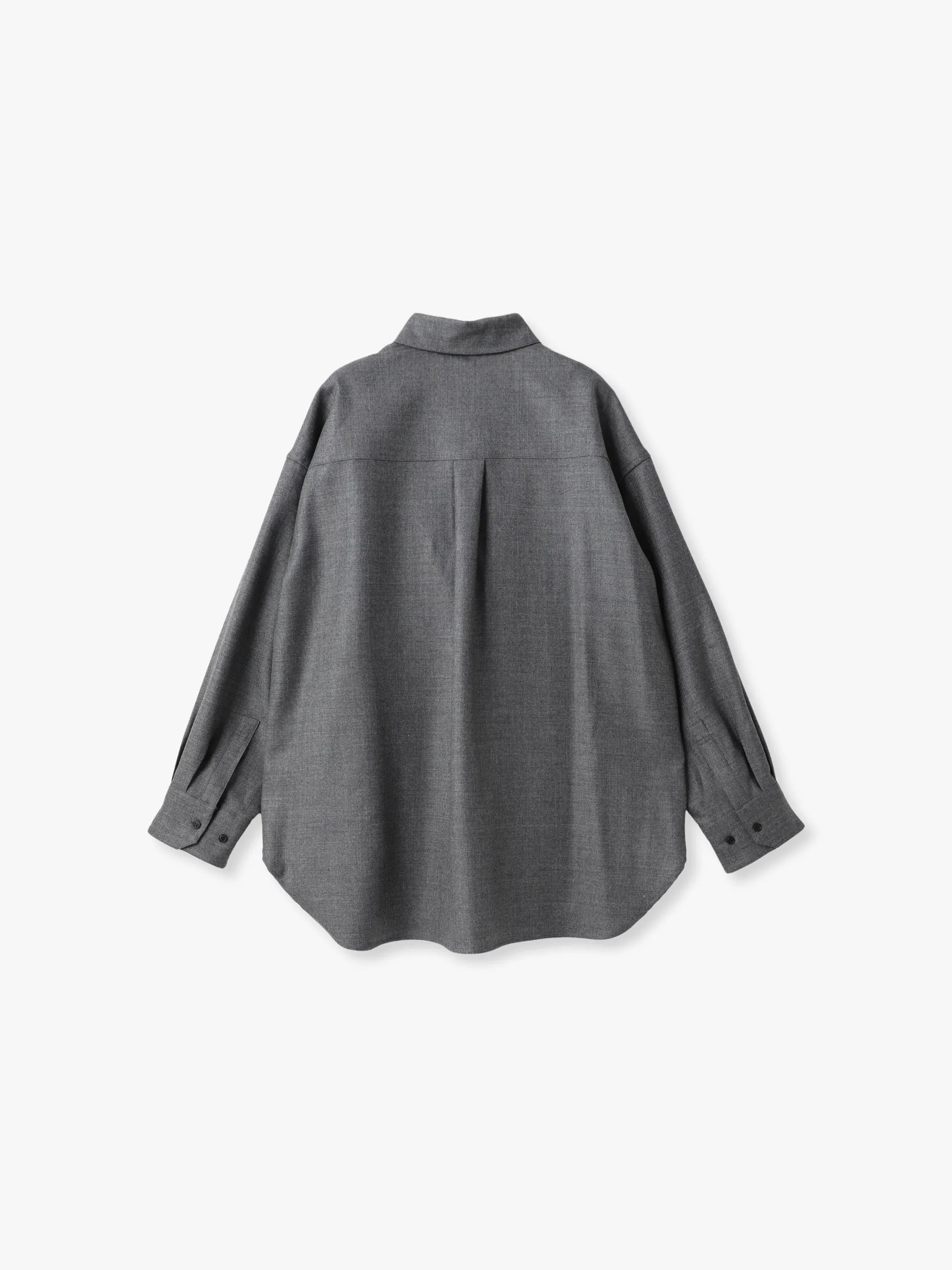 ウールサキソニー ボウタイシャツ｜ebure(エブール)｜Ron Herman