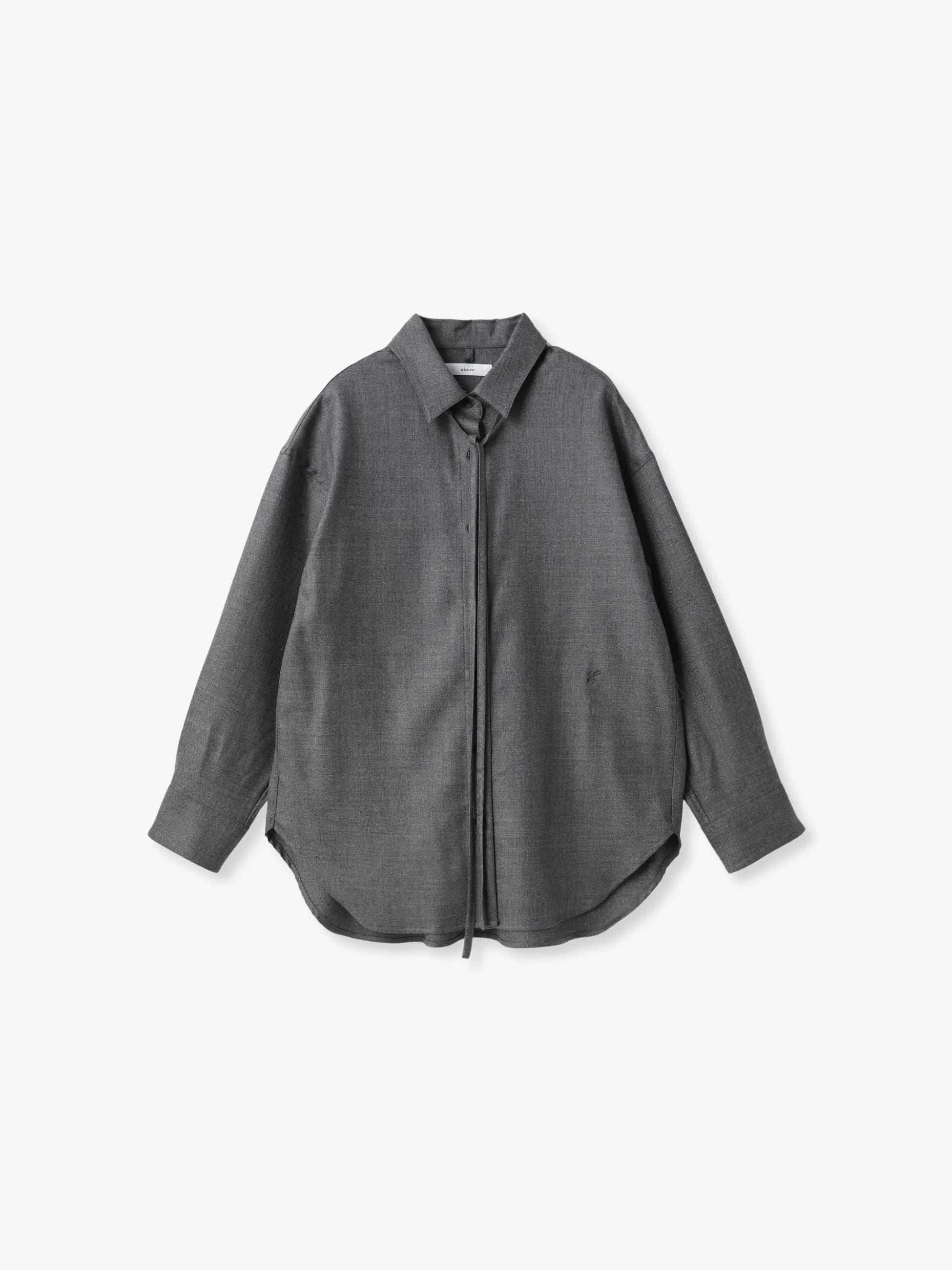 535t*新品 ロペ ROPE ウールサキソニーボウタイシャツ. 535t*新品 ロペ ROPE ウールサキソニーボウタイシャツ. ROPE'（ロペ