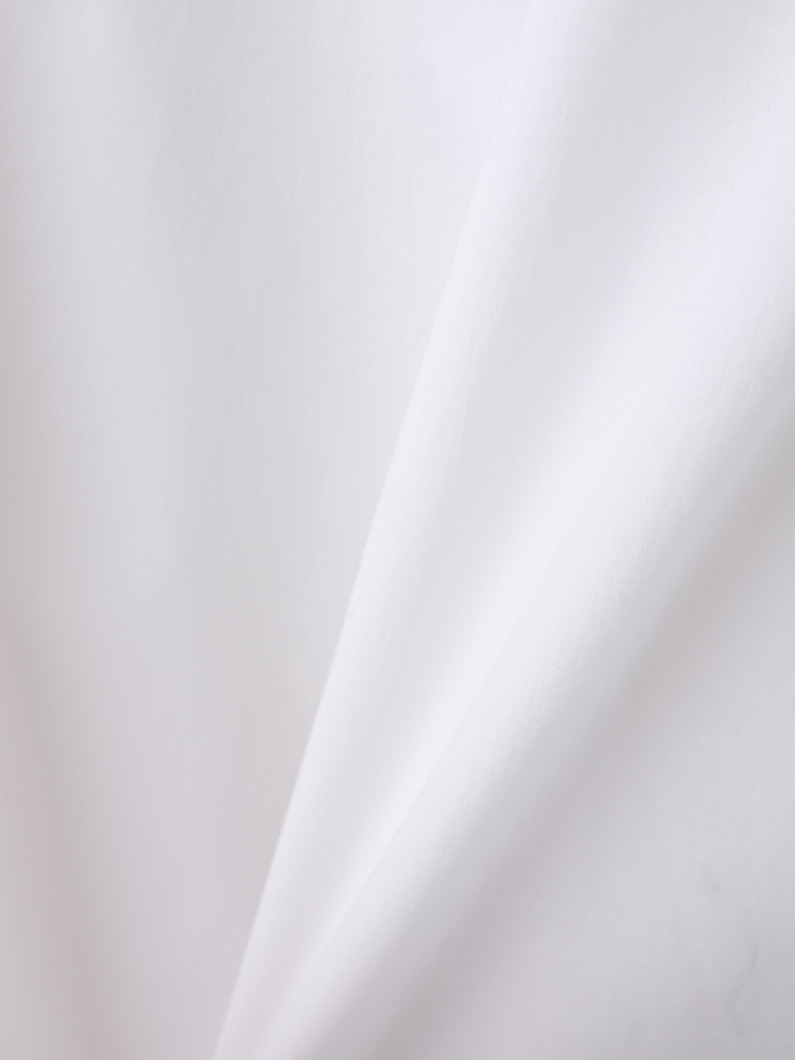 フリルカラー ブラウス（ホワイト/ブラック） 詳細画像 black 3