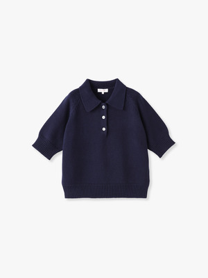 demylee ronherman別注 カシミア ニットワンピース ネイビー