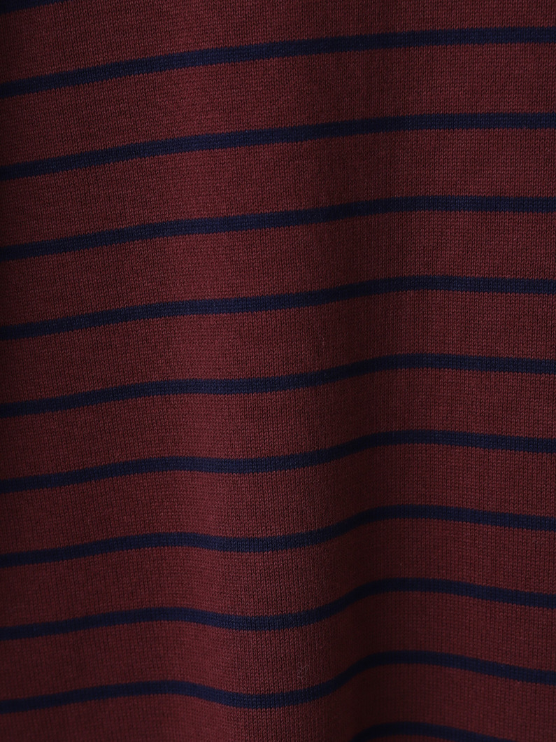ドレープ ニット トップ 詳細画像 burgundy 3