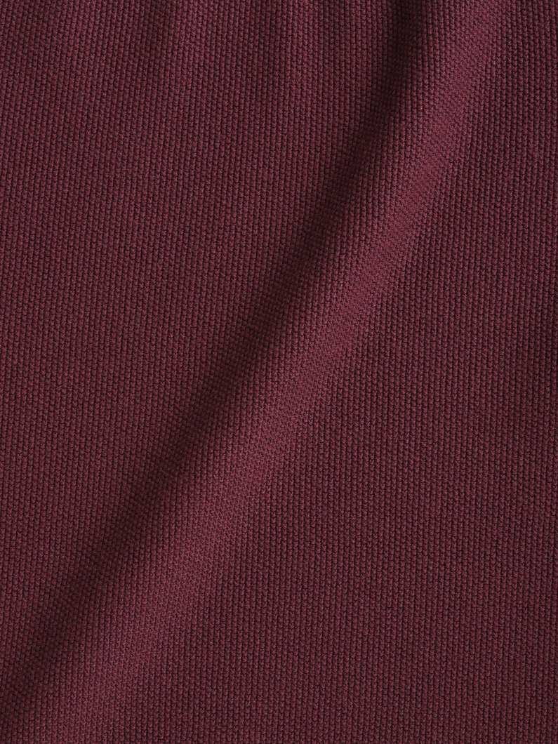 ポロ ニットトップ（ネイビー/グレー/バーガンディー）  詳細画像 navy 3